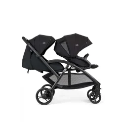 Poussette duo evalite double + siège auto i-snug 2 shale noir