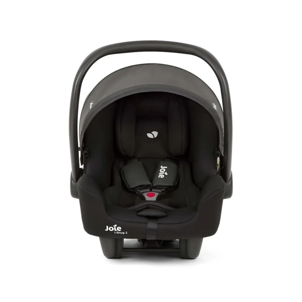 Poussette duo evalite double + siège auto i-snug 2 shale noir
