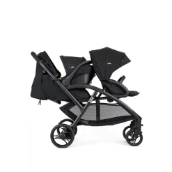 Poussette duo evalite double + siège auto i-snug 2 shale noir