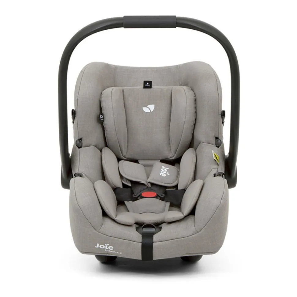 Poussette duo evalite double + siège auto i-gemm 3 pebble gris