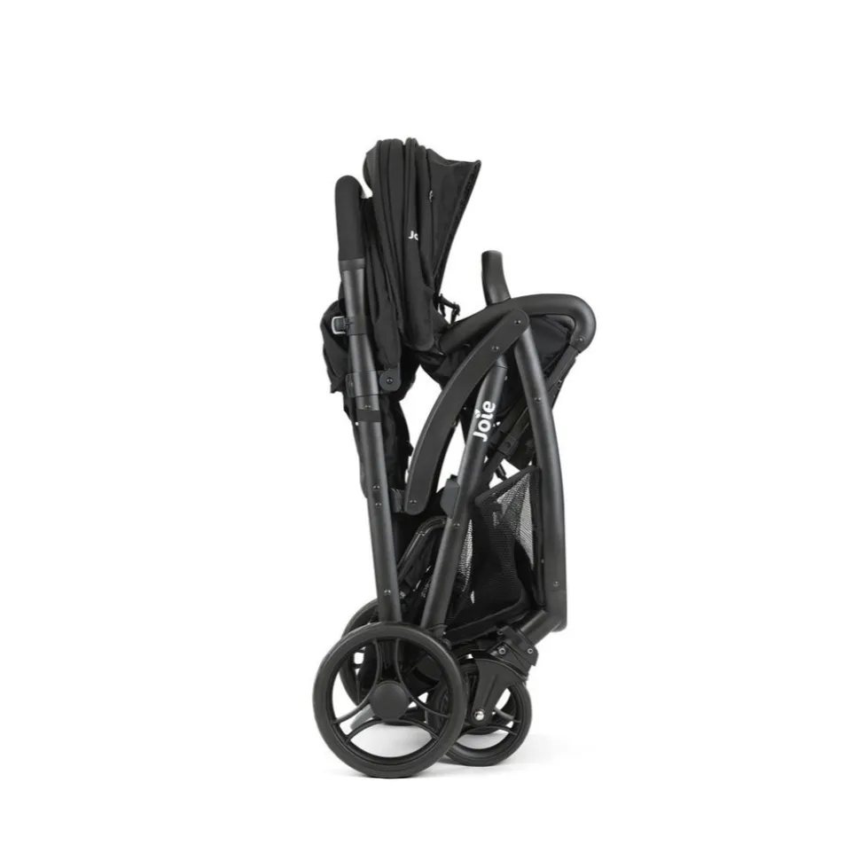 Poussette duo evalite double shale + siège auto i-snug 2 raven