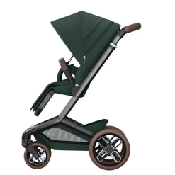 Poussette duo fame + siège auto pebble pro 2 green