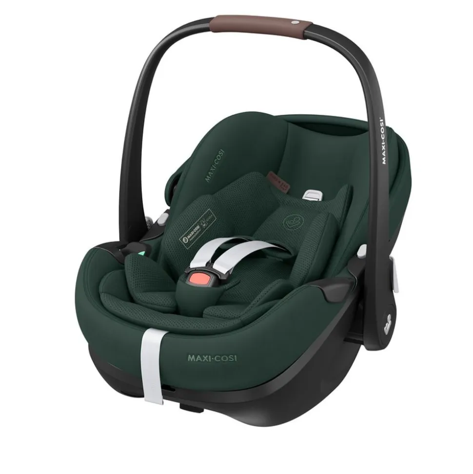 Poussette duo fame + siège auto pebble pro 2 green