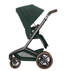 Poussette duo fame + siège auto pebble pro 2 green
