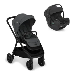 Poussette duo finiti ebony + siège auto i-gemm 3 raven
