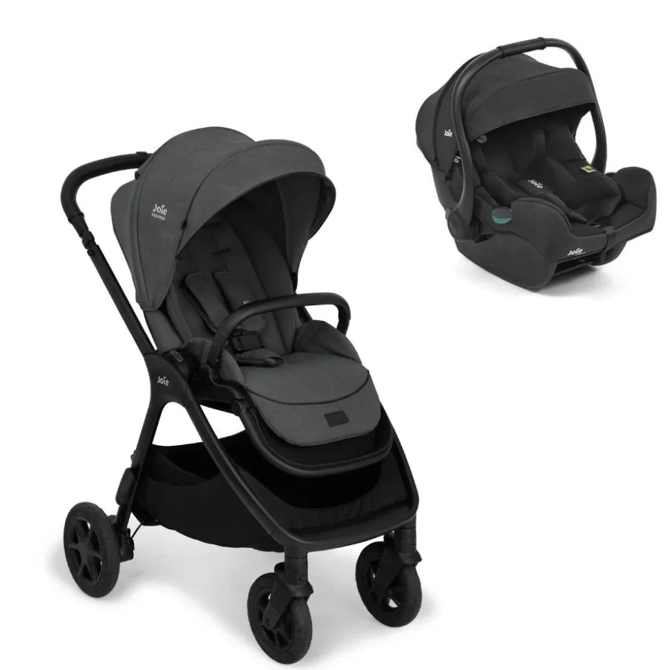 Poussette duo finiti ebony + siège auto i-gemm 3 raven