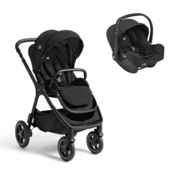 Poussette duo finiti eclipse + siège auto i-snug 2 raven