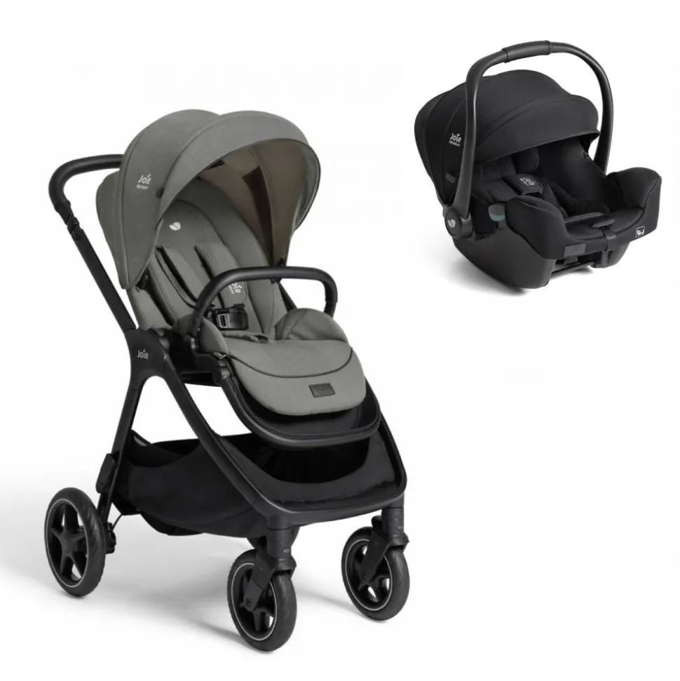 Poussette duo finiti evergreen + siège auto i-starter eclipse