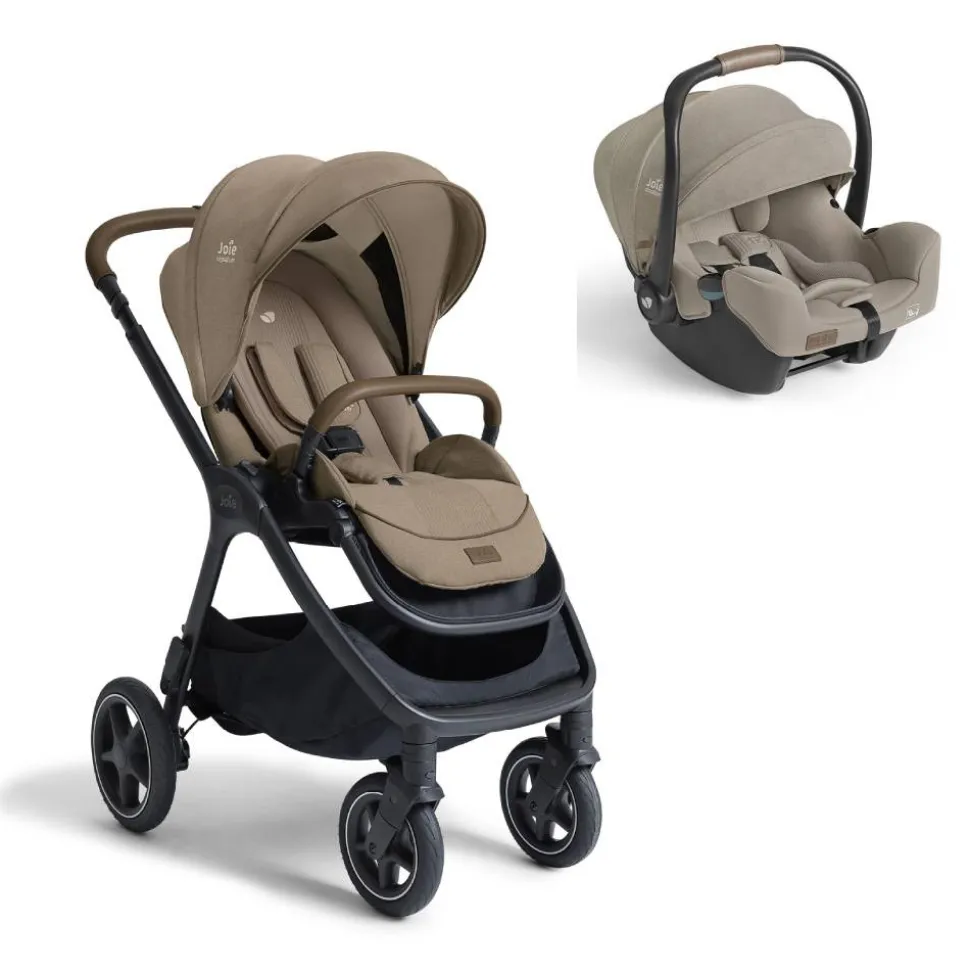 Poussette duo finiti + siège auto i-starter sandstone