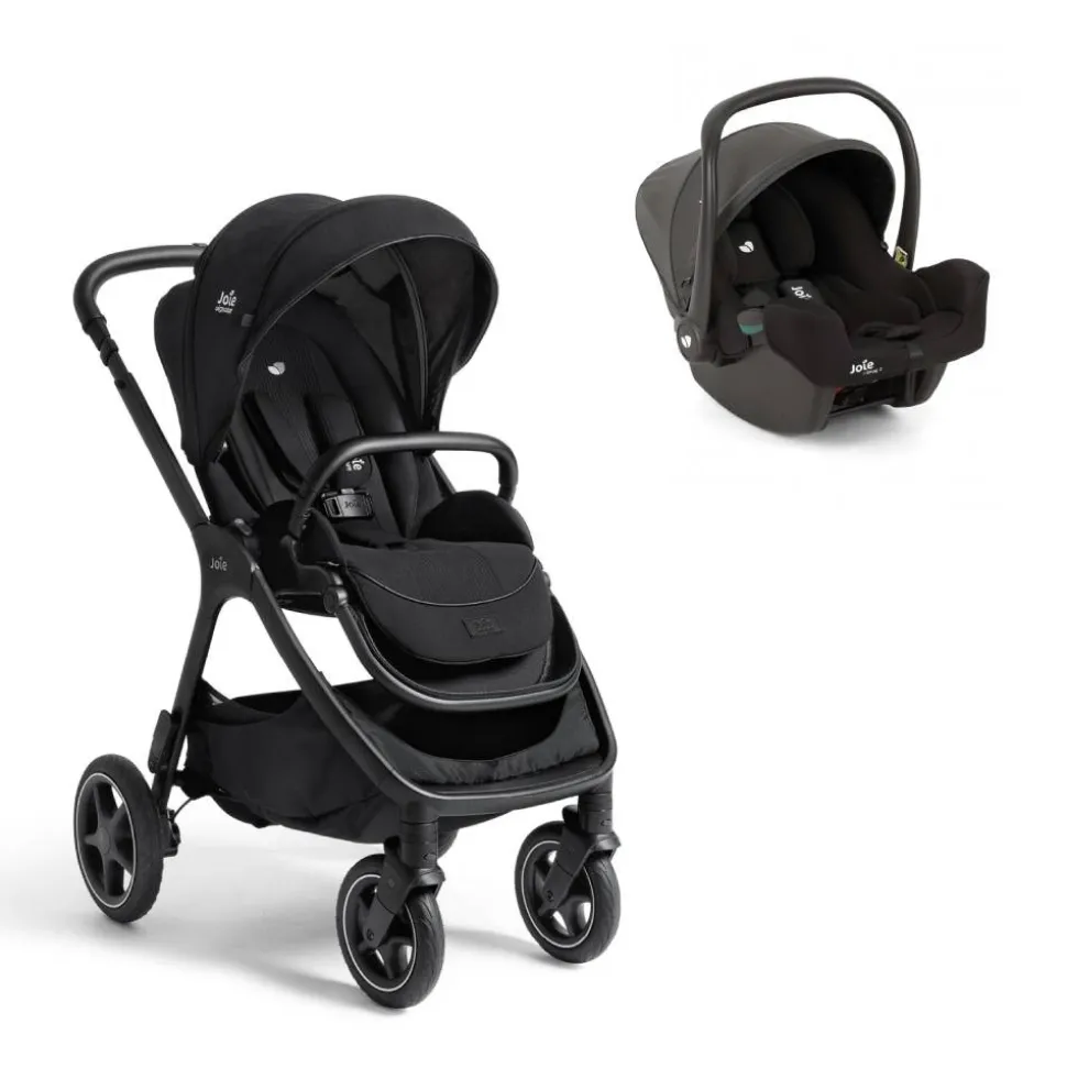 Poussette duo finiti signature eclipse + siège auto i-snug 2 shale noir