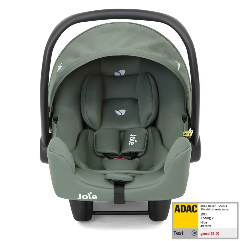 Poussette duo finiti signature evergreen + siège auto i-snug 2 laurel vert