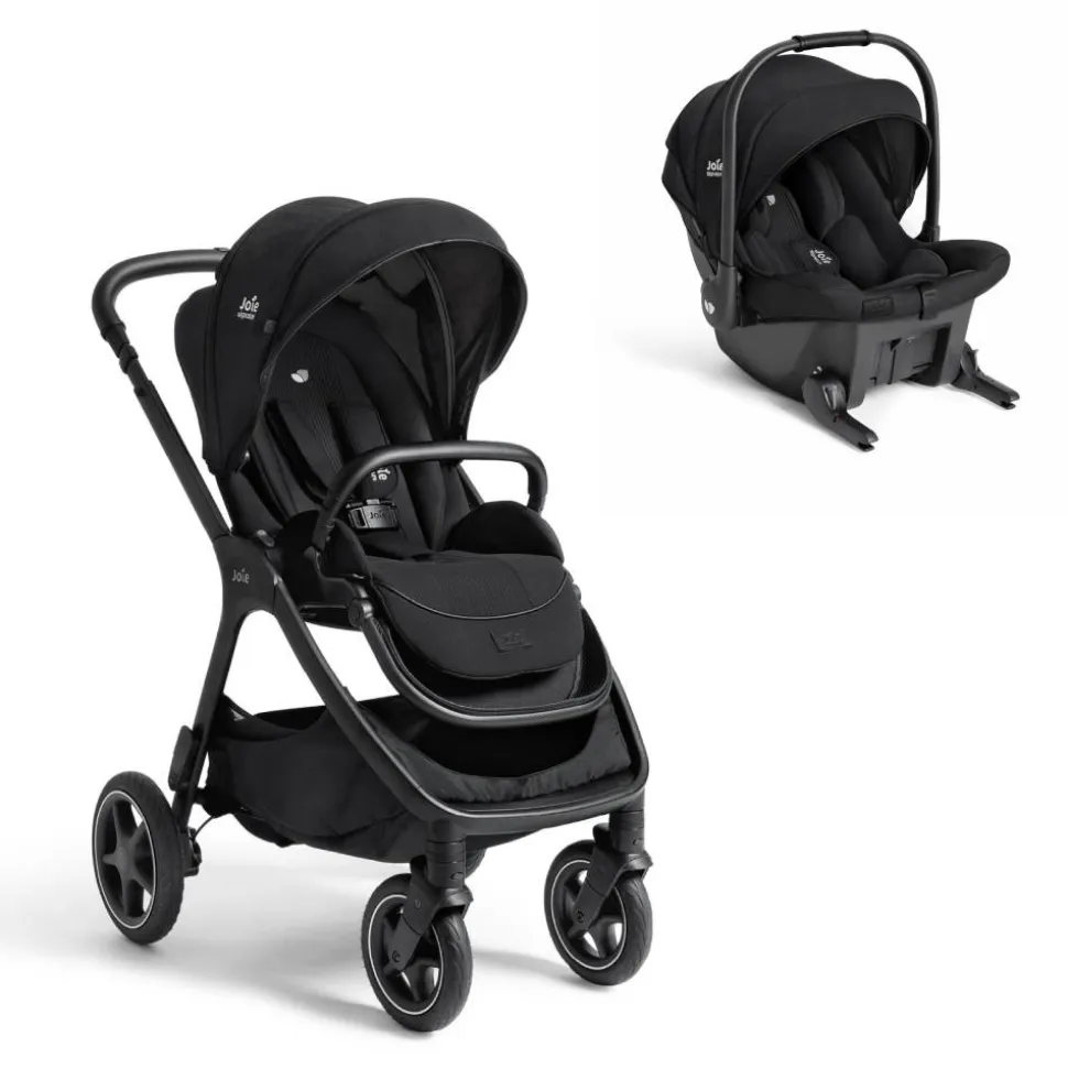 Poussette duo finiti signature + siège auto sprint eclipse noir