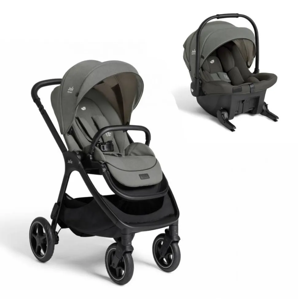 Poussette duo finiti signature + siège auto sprint evergreen vert