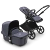 Poussette duo fox cub complète noir / bleu tonnerre