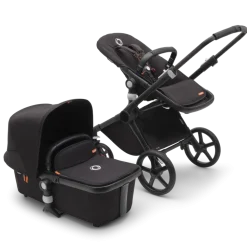 Poussette duo fox cub complète noir / nuit noire