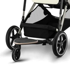 Poussette duo gazelle s moon black + siège auto aton b2 i-size