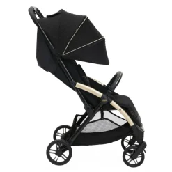 Poussette duo goody xplus - black re_lux + siège auto first seat recline i-size black satin