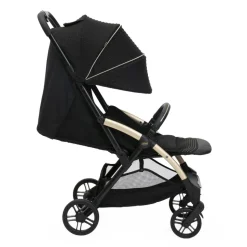 Poussette duo goody xplus - black re_lux + siège auto first seat recline i-size black satin