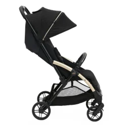 Poussette duo goody xplus - black re_lux + siège auto first seat recline i-size black satin