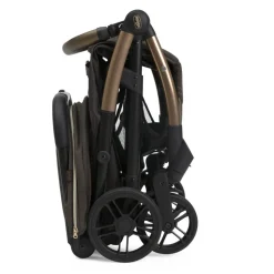 Poussette duo goody xplus - bronze lizard re_lux + siège auto first seat recline i-size black satin