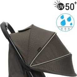Poussette duo goody xplus - bronze lizard re_lux + siège auto first seat recline i-size black satin