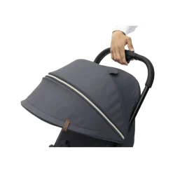 Poussette duo goody xplus - dark shadow + siège auto first seat recline i-size black satin