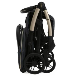 Poussette duo goody xplus - dark shadow + siège auto first seat recline i-size black satin