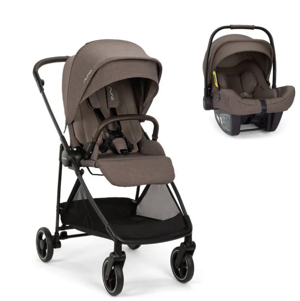 Poussette duo ixxa next + siège auto pipa next chestnut
