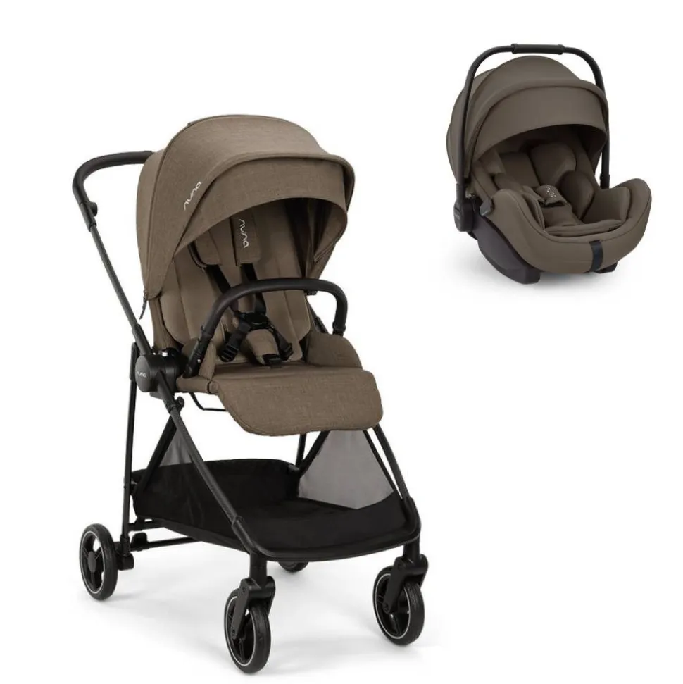 Poussette duo ixxa next + siège auto arra flex pistachio