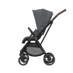 Poussette duo leona 2 + siège auto pebble 360 pro 2 twillic graphite