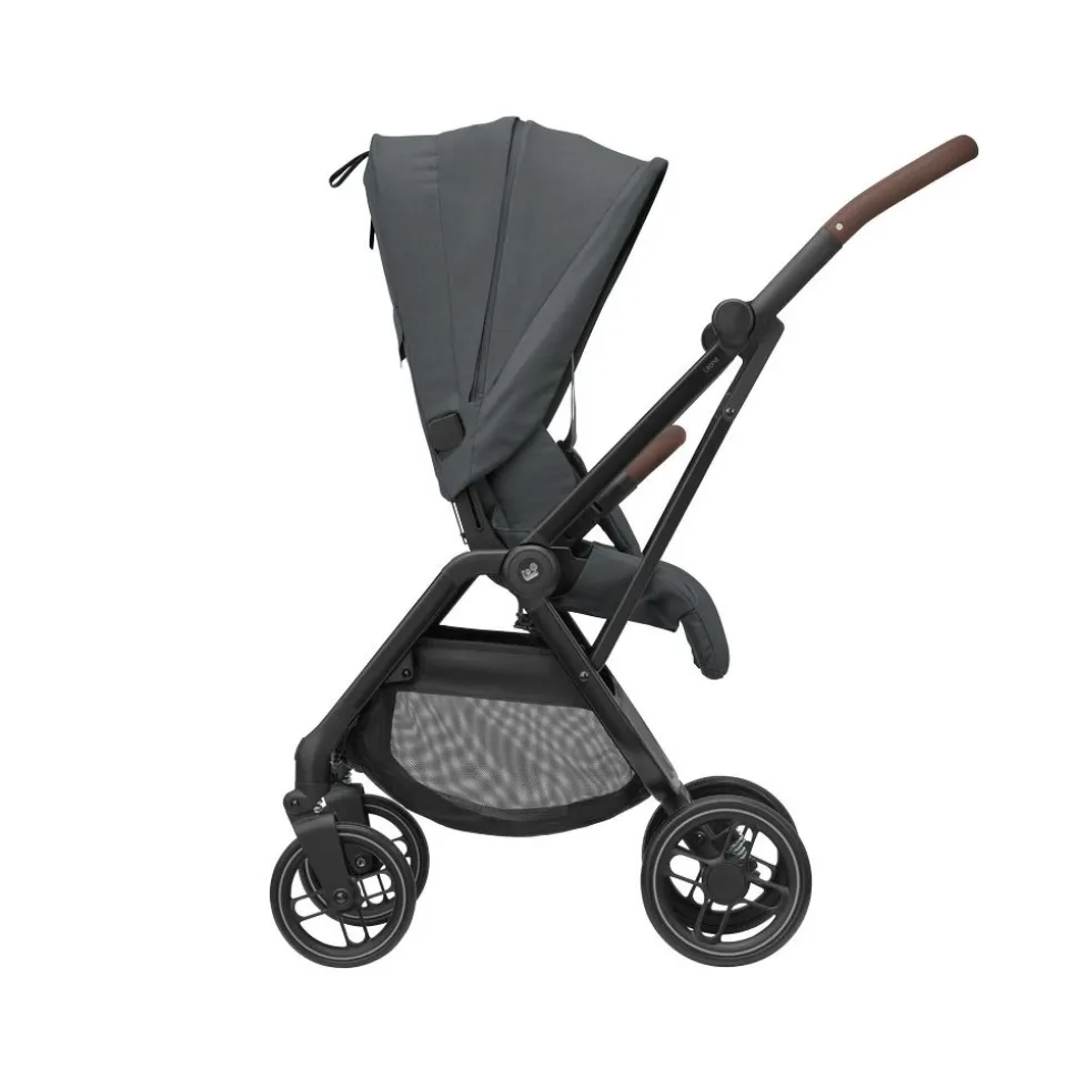 Poussette duo leona 2 + siège auto pebble 360 pro 2 twillic graphite