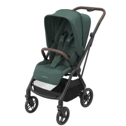 Poussette duo leona 2 + siège auto pebble 360 essential green