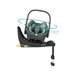 Poussette duo leona 2 + siège auto pebble 360 essential green