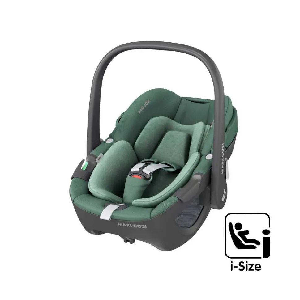 Poussette duo leona 2 + siège auto pebble 360 essential green