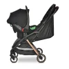 Poussette duo loret + coque spirit noir