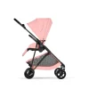 Poussette duo melio carbon 6 candy pink avec siège auto cloud g i-size