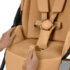 Poussette duo melio carbon 6 cinnamon yellow avec siège auto cloud g i-size