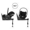 Poussette duo melio carbon 6 moss green avec siège auto cloud t i-size