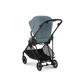 Poussette duo melio carbon stormy blue + cloud t i-size