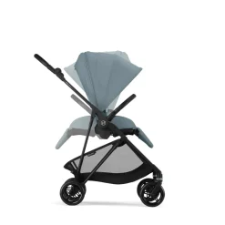 Poussette duo melio carbon stormy blue + aton b2 i-size