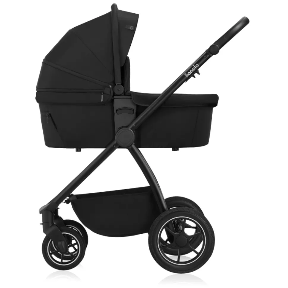 Poussette duo meril + nacelle black onyx