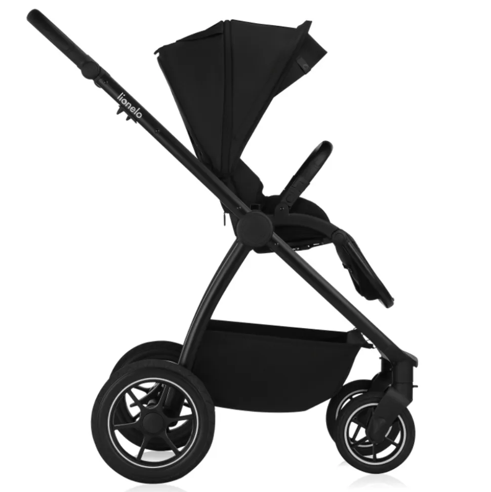 Poussette duo meril + nacelle black onyx