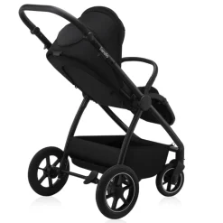 Poussette duo meril + nacelle black onyx