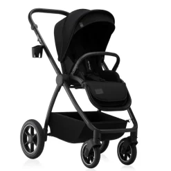 Poussette duo meril + nacelle black onyx