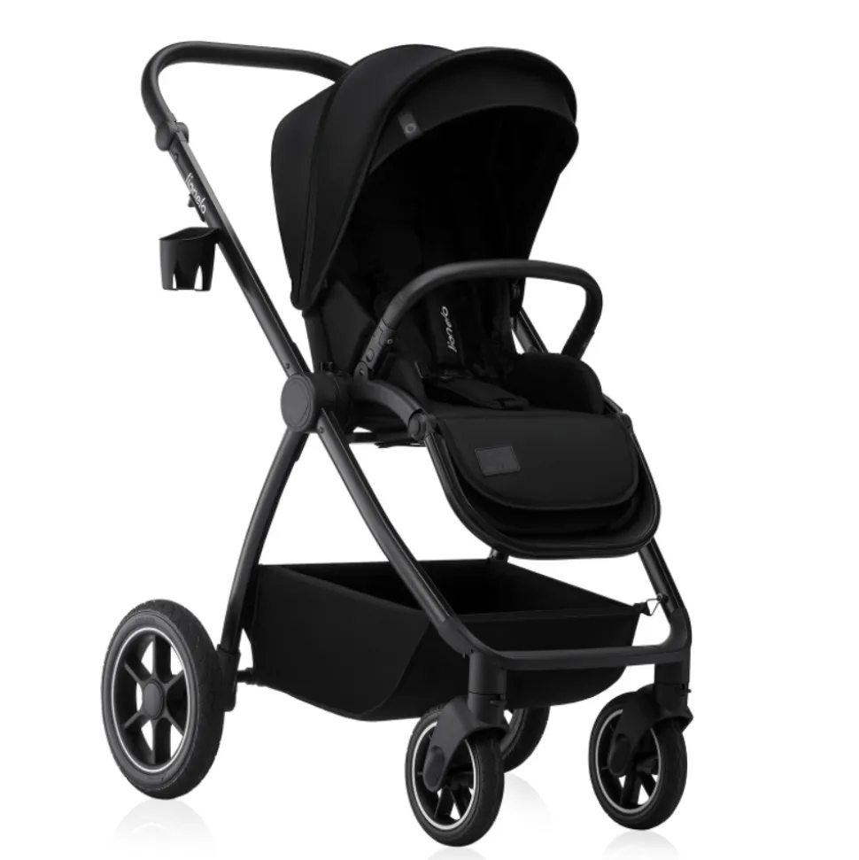 Poussette duo meril + nacelle black onyx