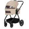 Poussette duo meril + nacelle beige sand