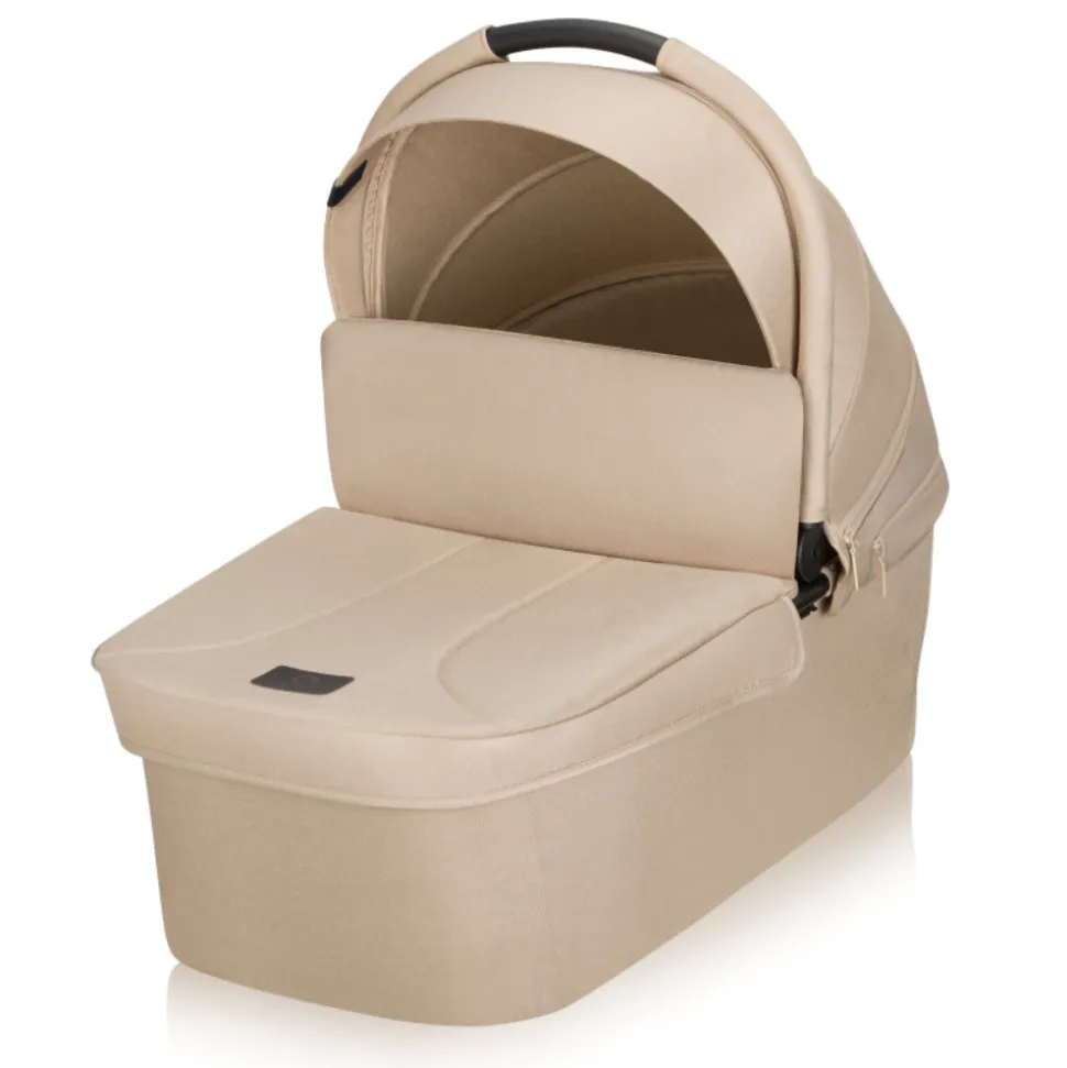 Poussette duo meril + nacelle beige sand