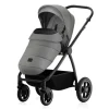 Poussette duo meril + nacelle grey stone