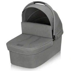 Poussette duo meril + nacelle grey stone