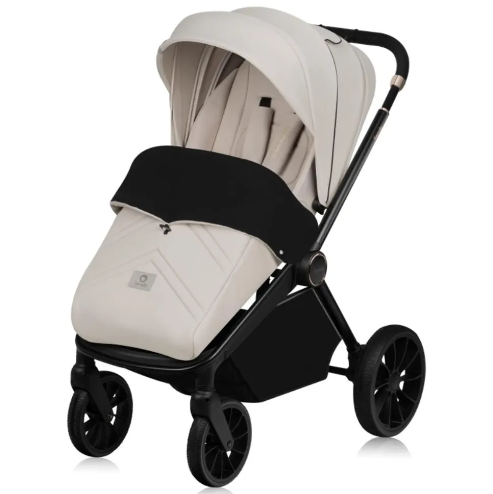 Poussette duo mika plus beige sand